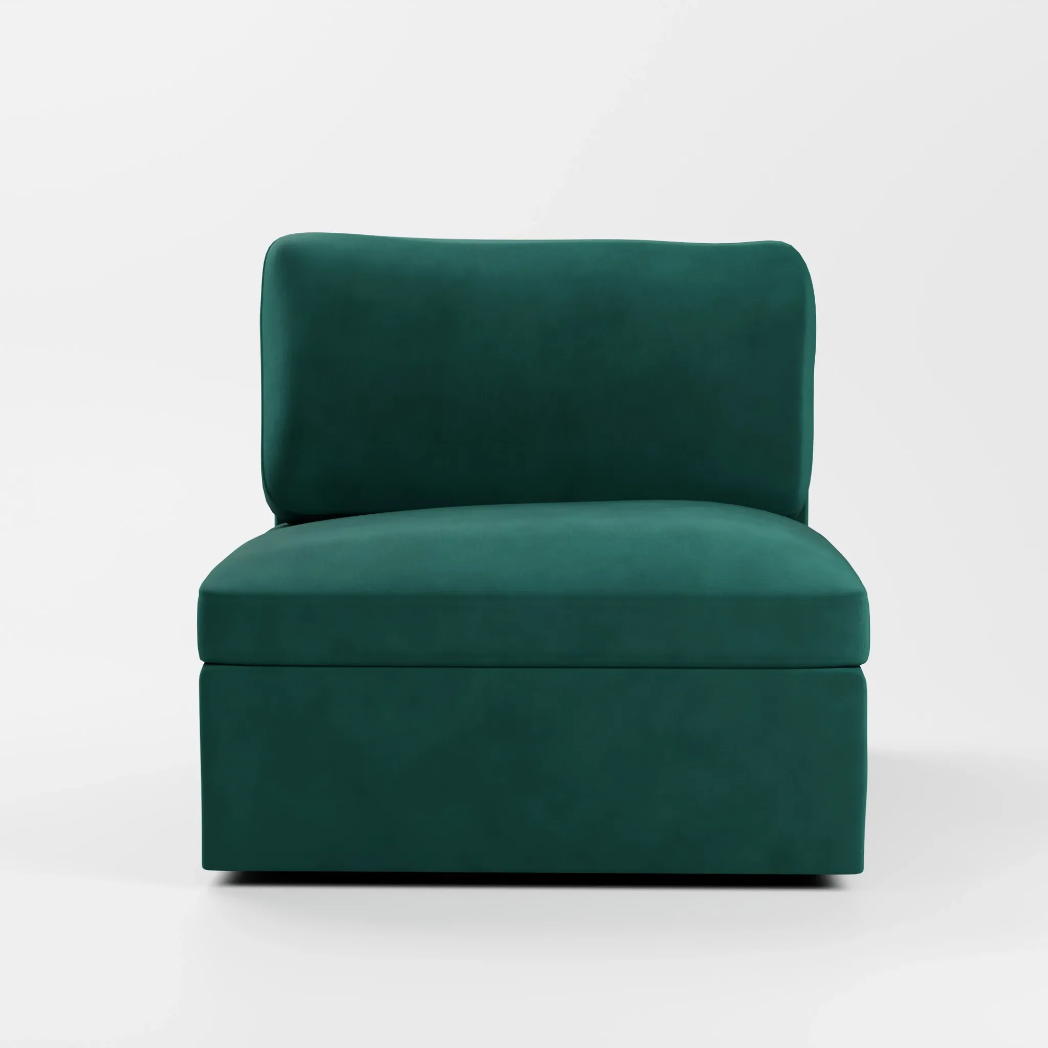 Destin Joya Green Velvet Swivel Chair