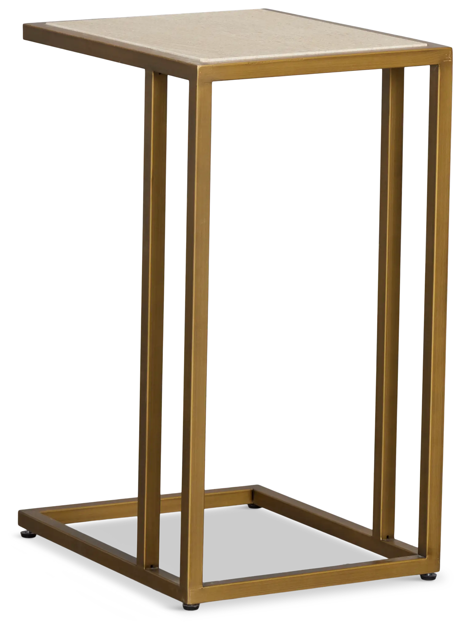 Lukar Gold Square End Table Lukar Gold Square End Table