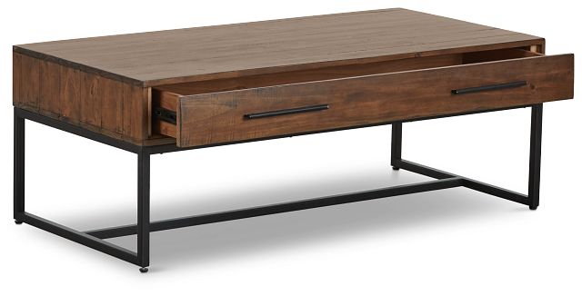 Chicago Dark Tone Rectangular Coffee Table