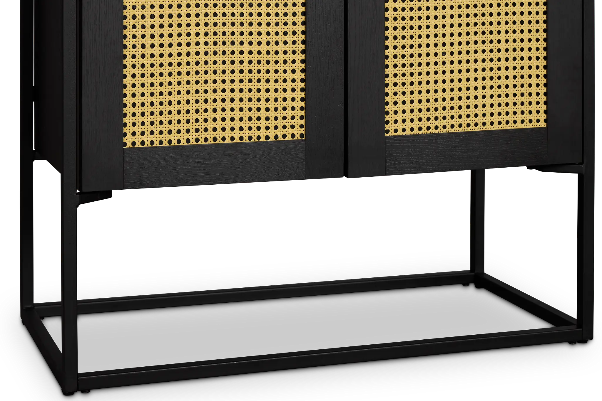 Dax Black Two-door Cabinet Dax Black Two-door Cabinet