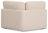 Jules Ivory Velvet Wedge