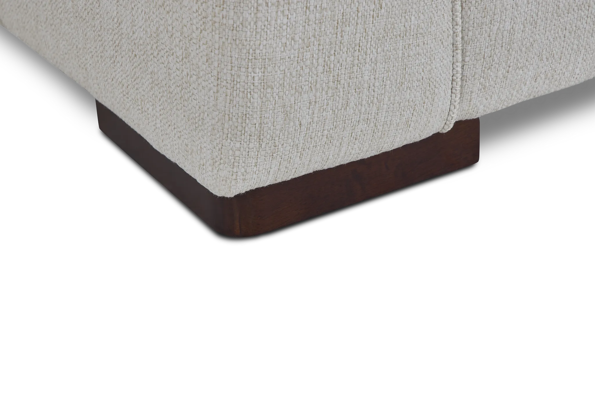 Austin White Fabric Sofa