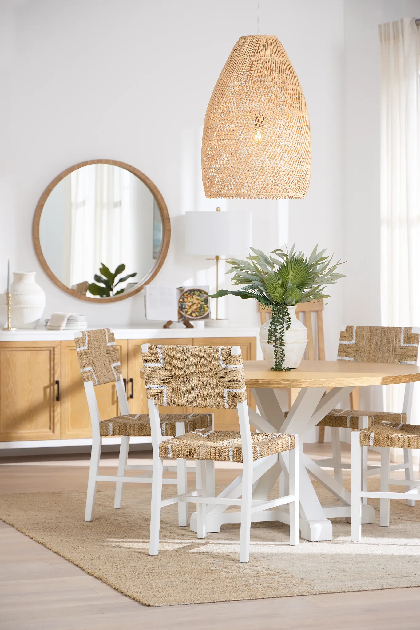 Nantucket Light Tone Woven Side Chair