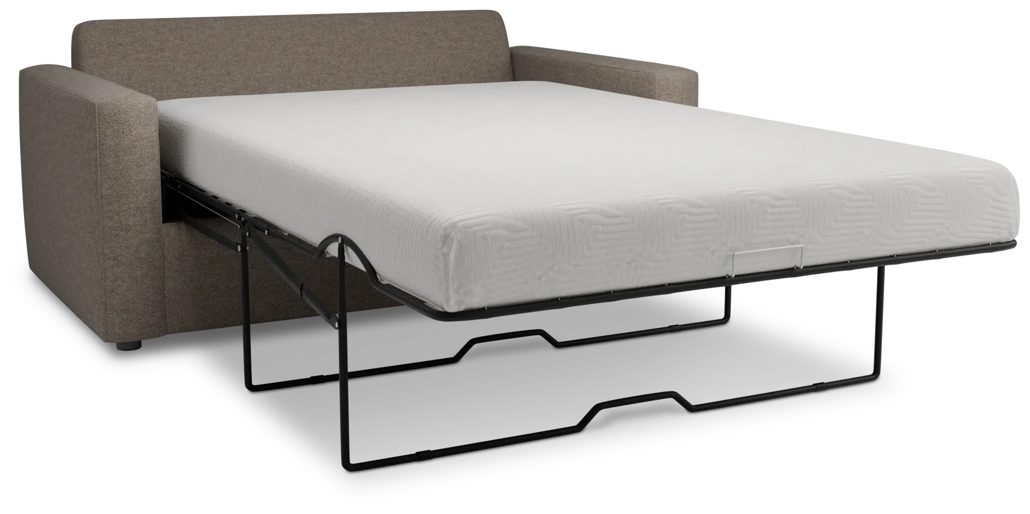 Siesta Elite Brown Fabric Cooling Memory Foam Sleeper