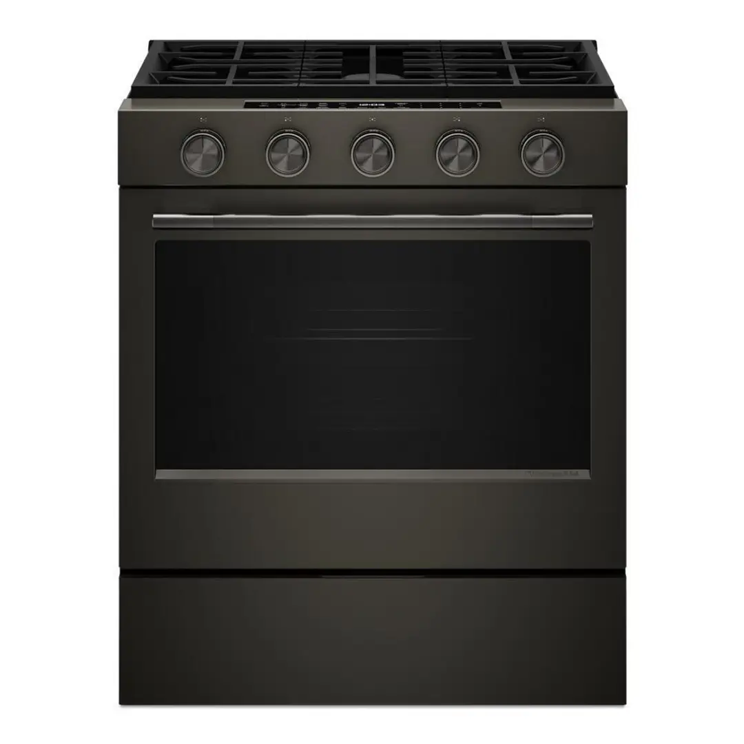 Kitchenaid 530 Series Black Gas Range Kitchenaid 530 Series Black Gas Range