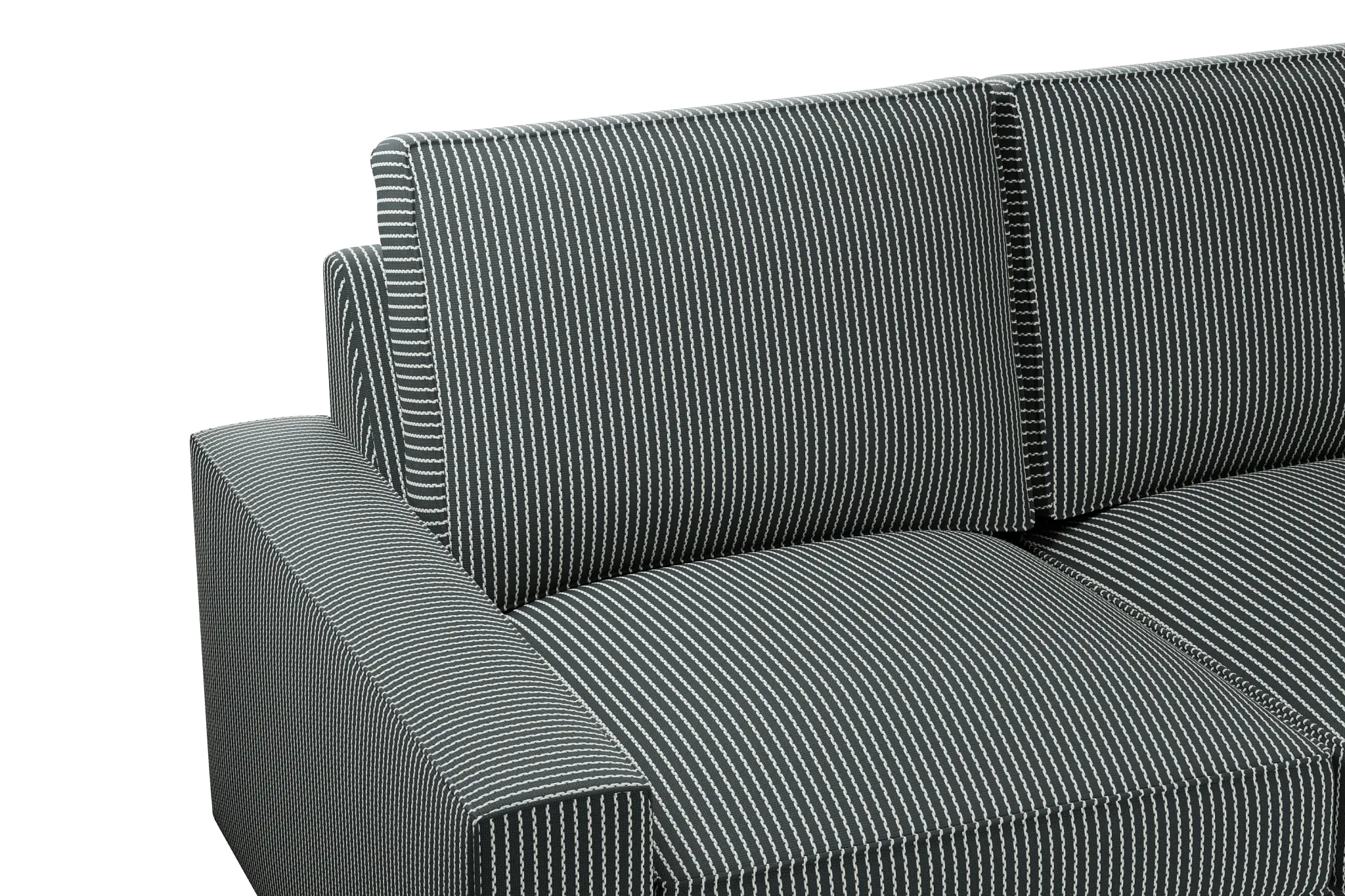 Edgewater Lucy Navy Small Two-arm Sectional Edgewater Lucy Navy Small Two-arm Sectional