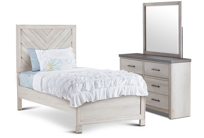Casper Light Tone Panel Bedroom