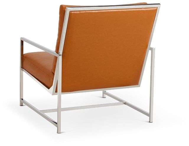 Harvey Medium Brown Uph Accent Chair (4)