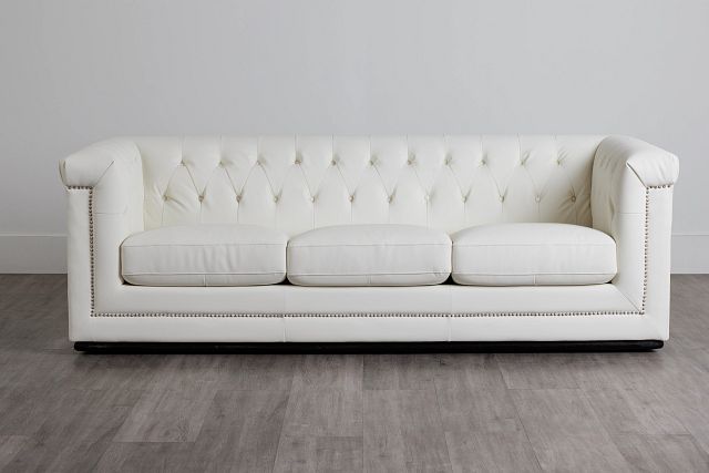 Blair White Micro Sofa