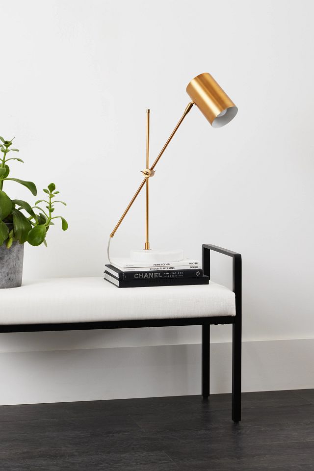 Leo Wood Table Lamp