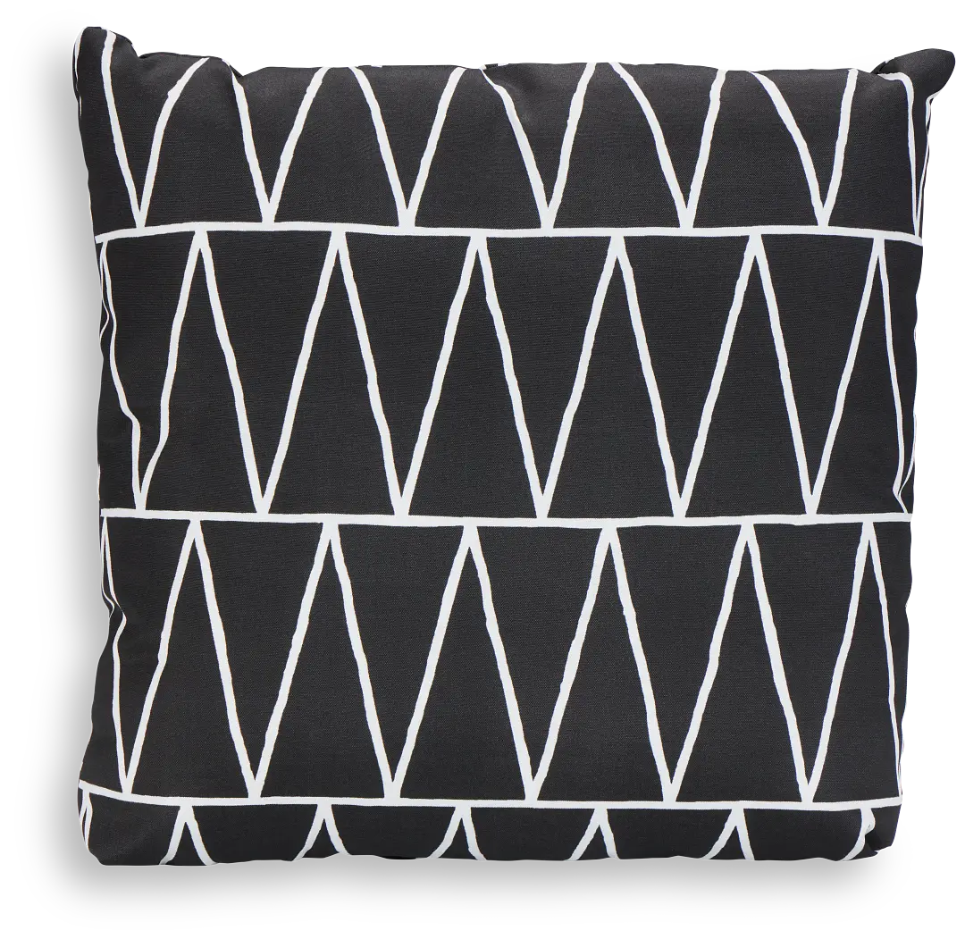 Terrain Black 20" Indoor/outdoor Accent Pillow Terrain Black 20" Indoor/outdoor Accent Pillow