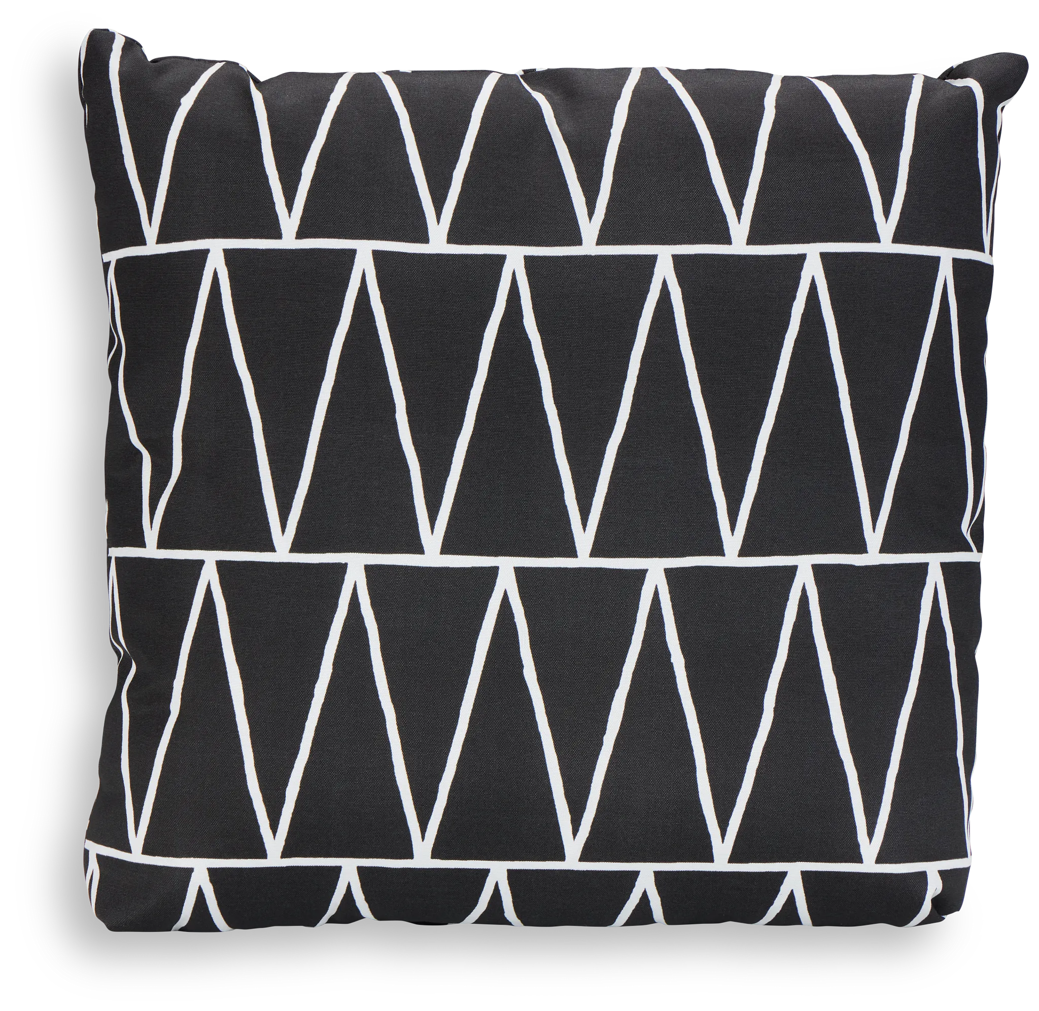 Terrain Black 20" Indoor/outdoor Accent Pillow