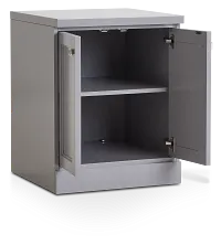 Newport Gray Door Cabinet