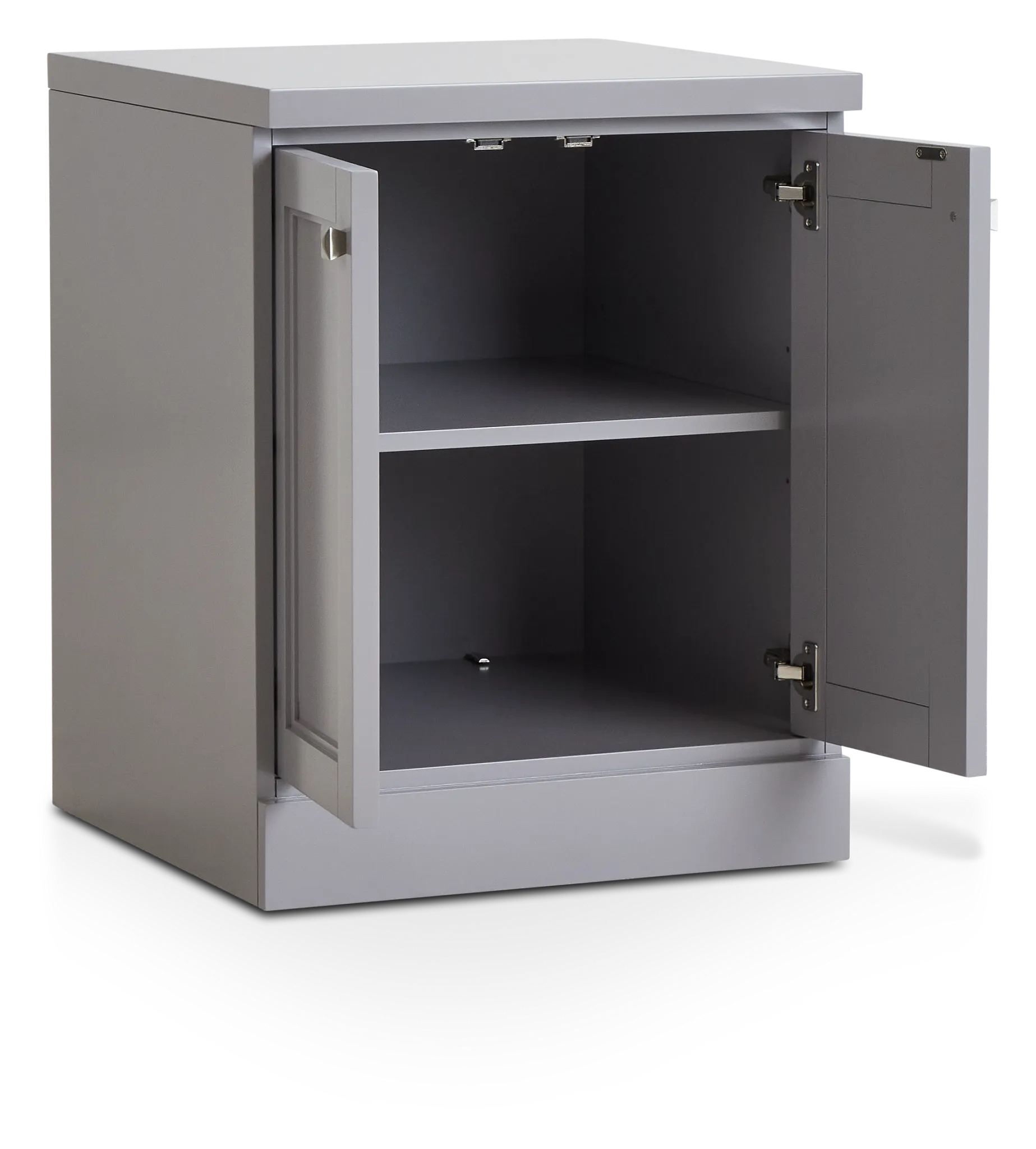 Newport Gray Door Cabinet