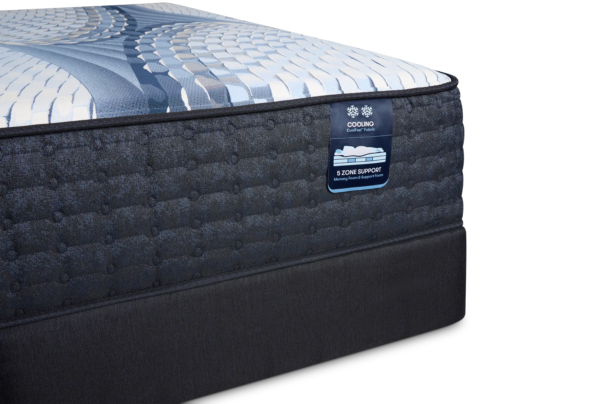 Serta Icomfort Aveda Plush Mattress Set
