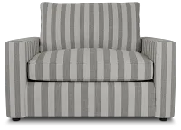 Siesta Sea Lane Dark Gray Fabric Chair
