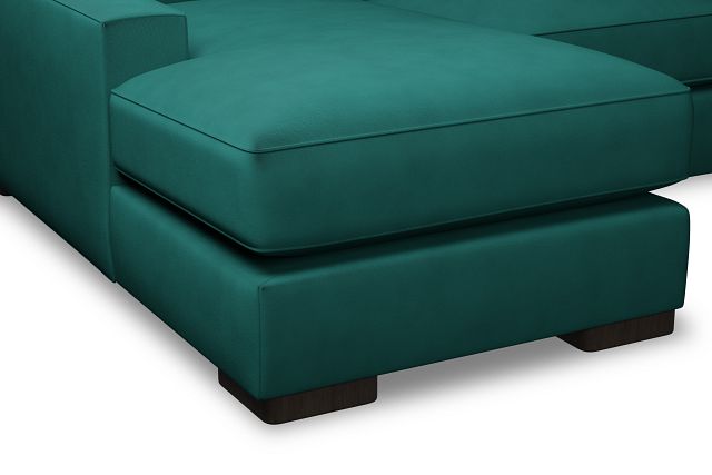 Edgewater Joya Green Left Chaise Sectional