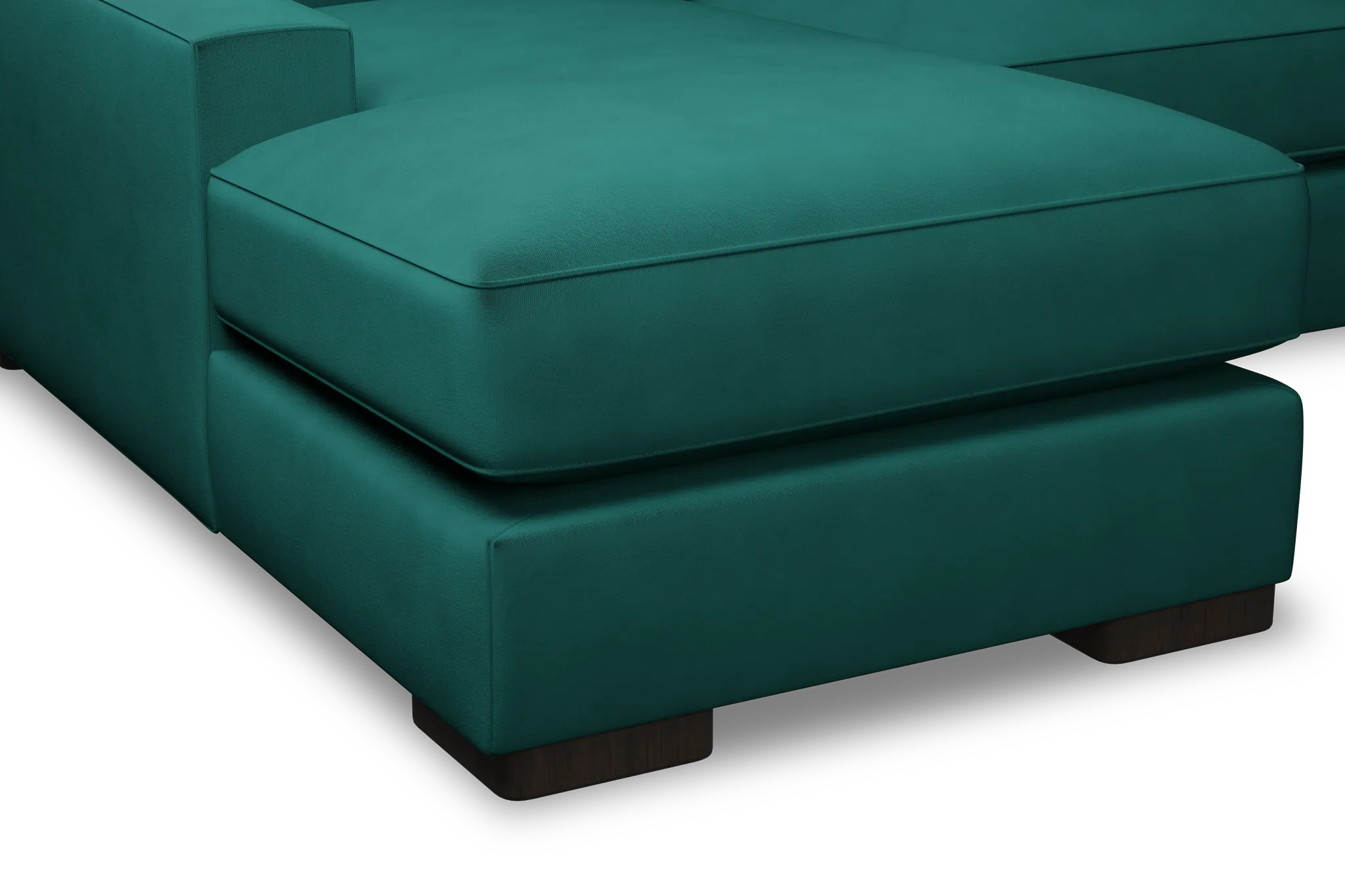 Edgewater Joya Green Left Chaise Sectional
