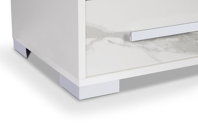 Modena White Drawer Chest