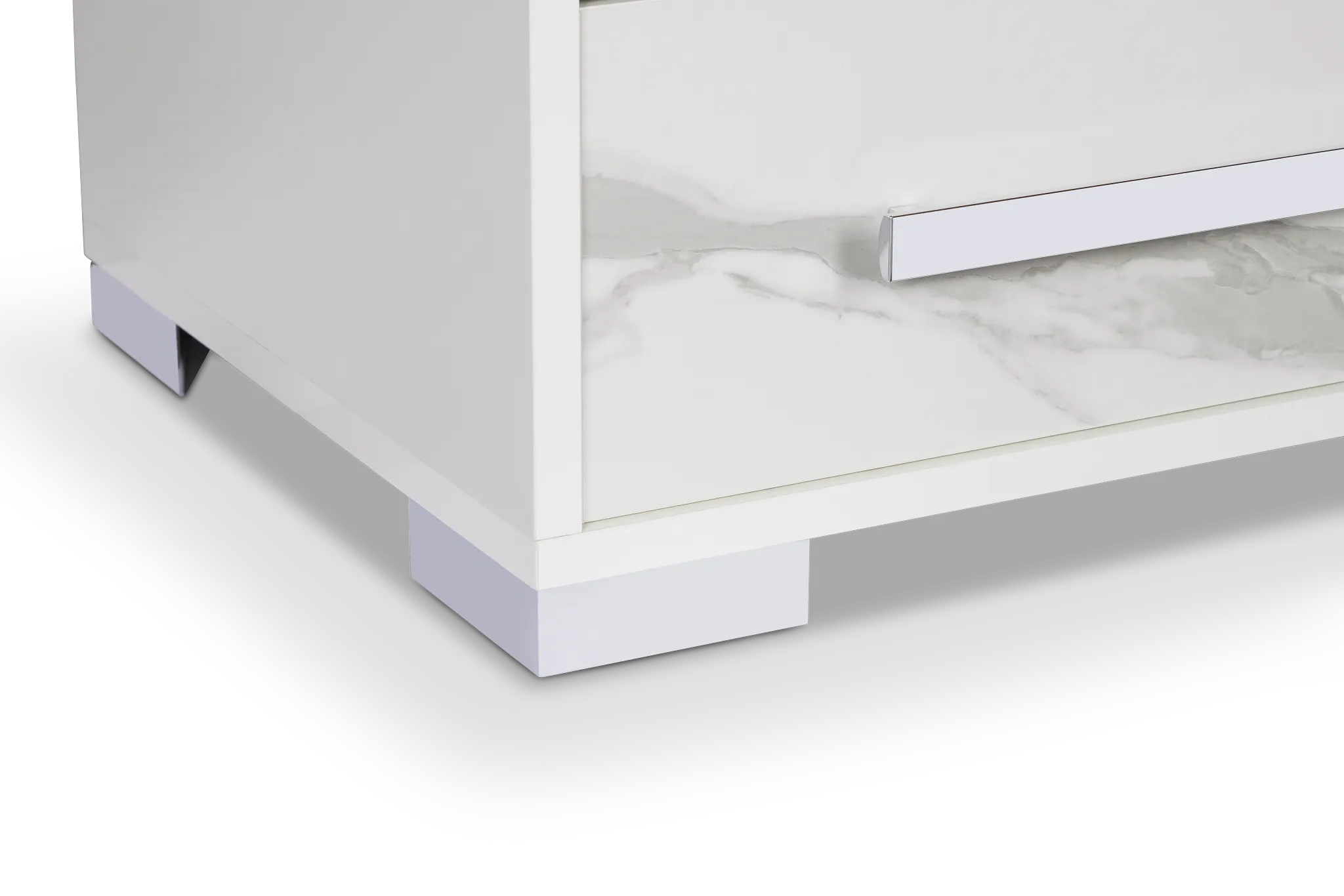 Modena White Drawer Chest