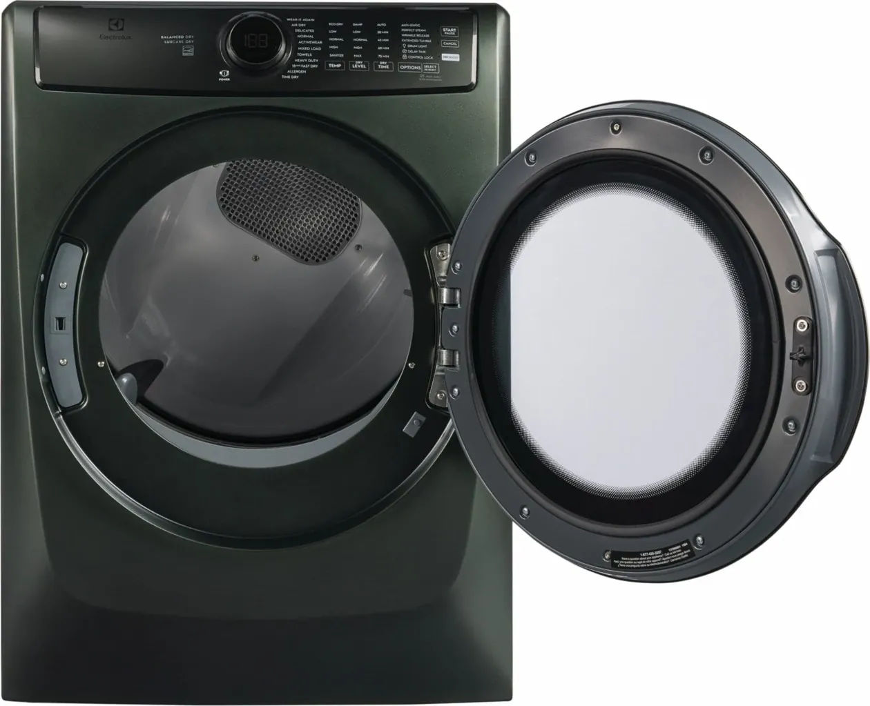 Electrolux 7738 Series Green Front Load Electric Dryer
