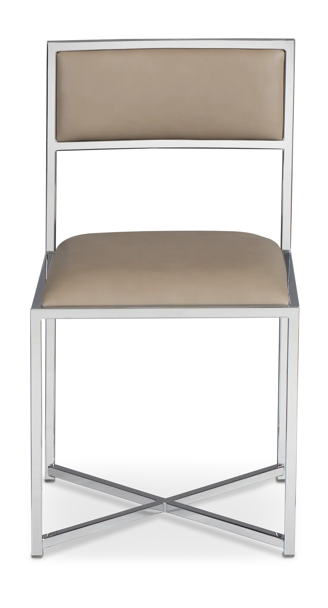 Amalfi Taupe Stnl Steel Upholstered Side Chair Amalfi Taupe Stnl Steel Upholstered Side Chair
