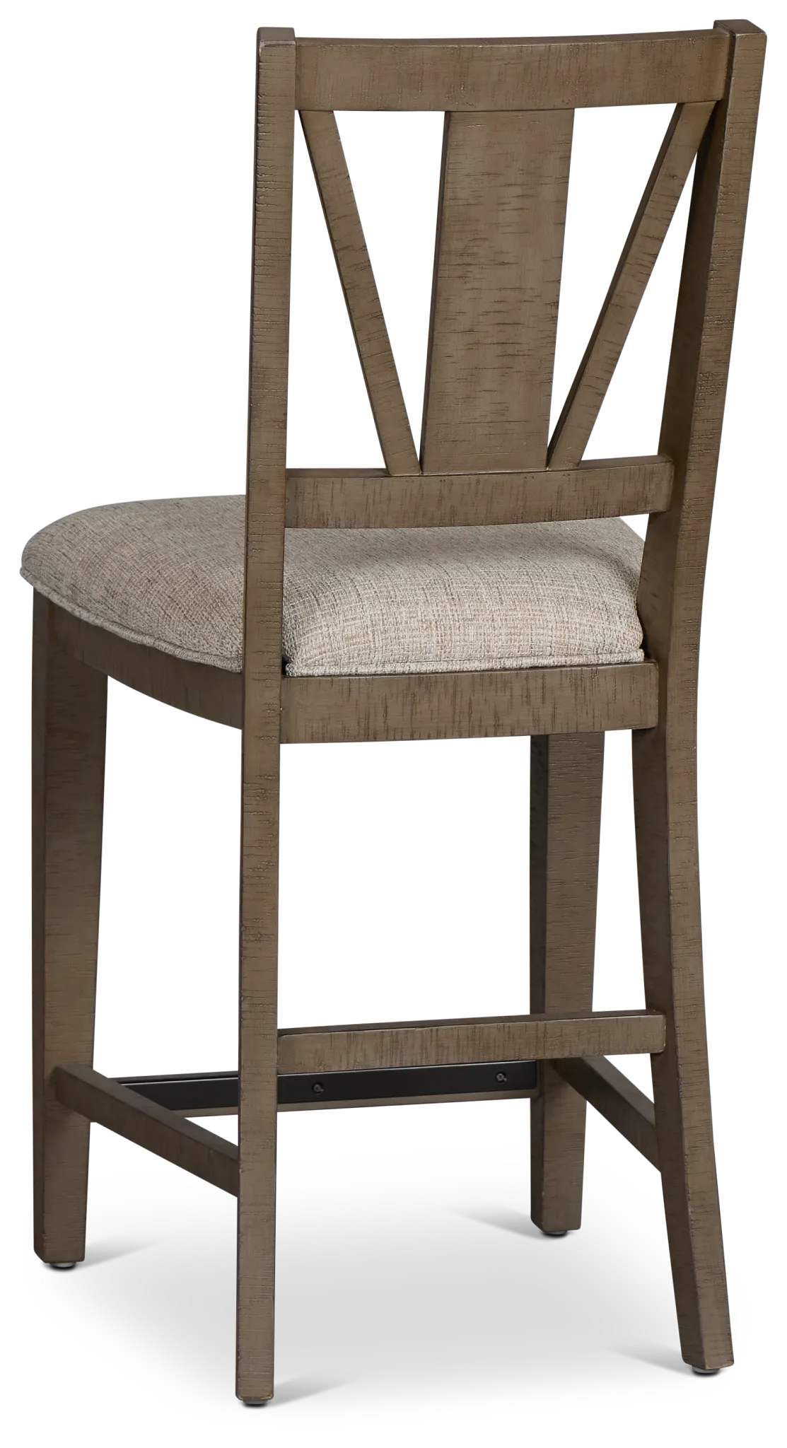 Heron Cove Light Tone 24" Upholstered Barstool
