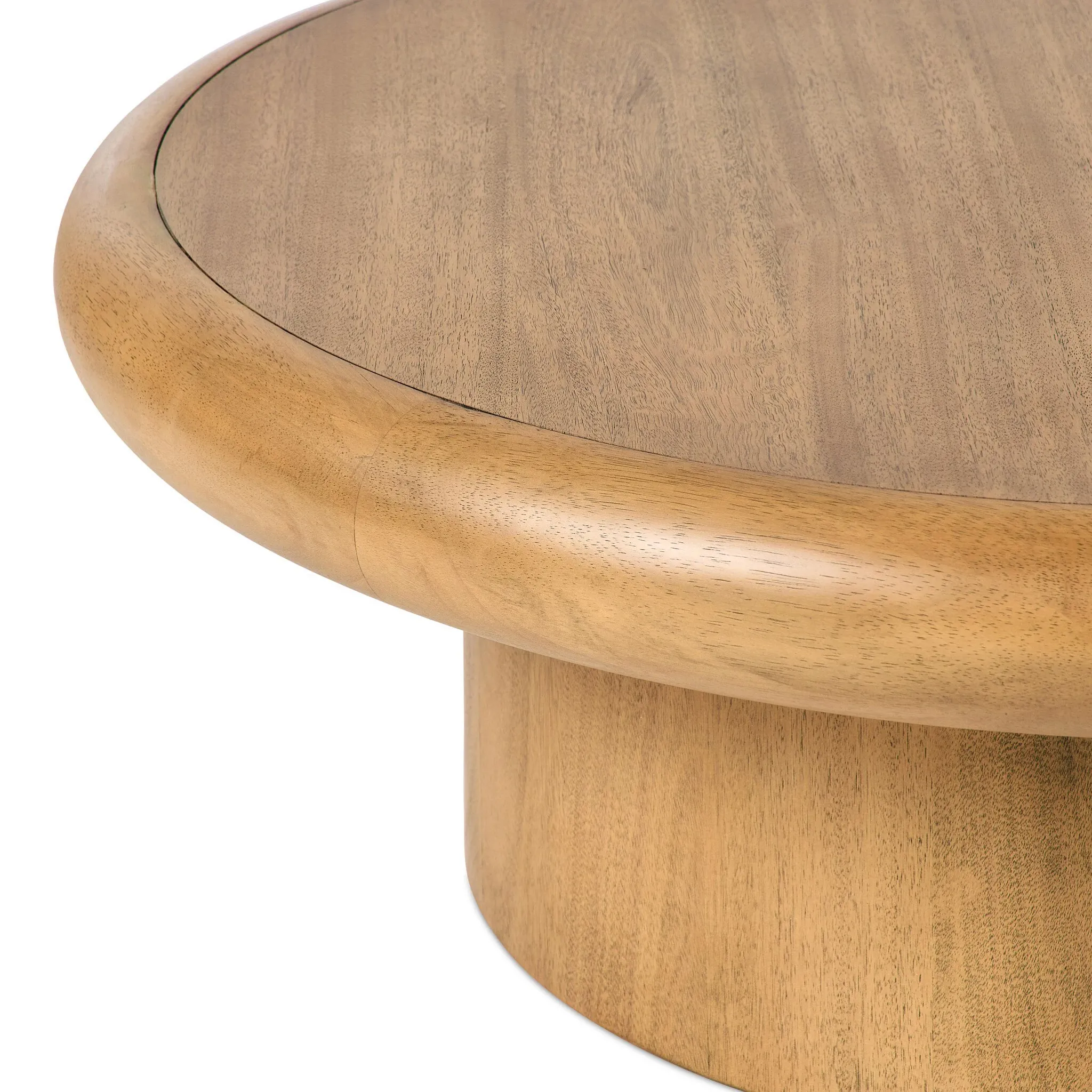 Four Hands Zach Light Tone Round Coffee Table