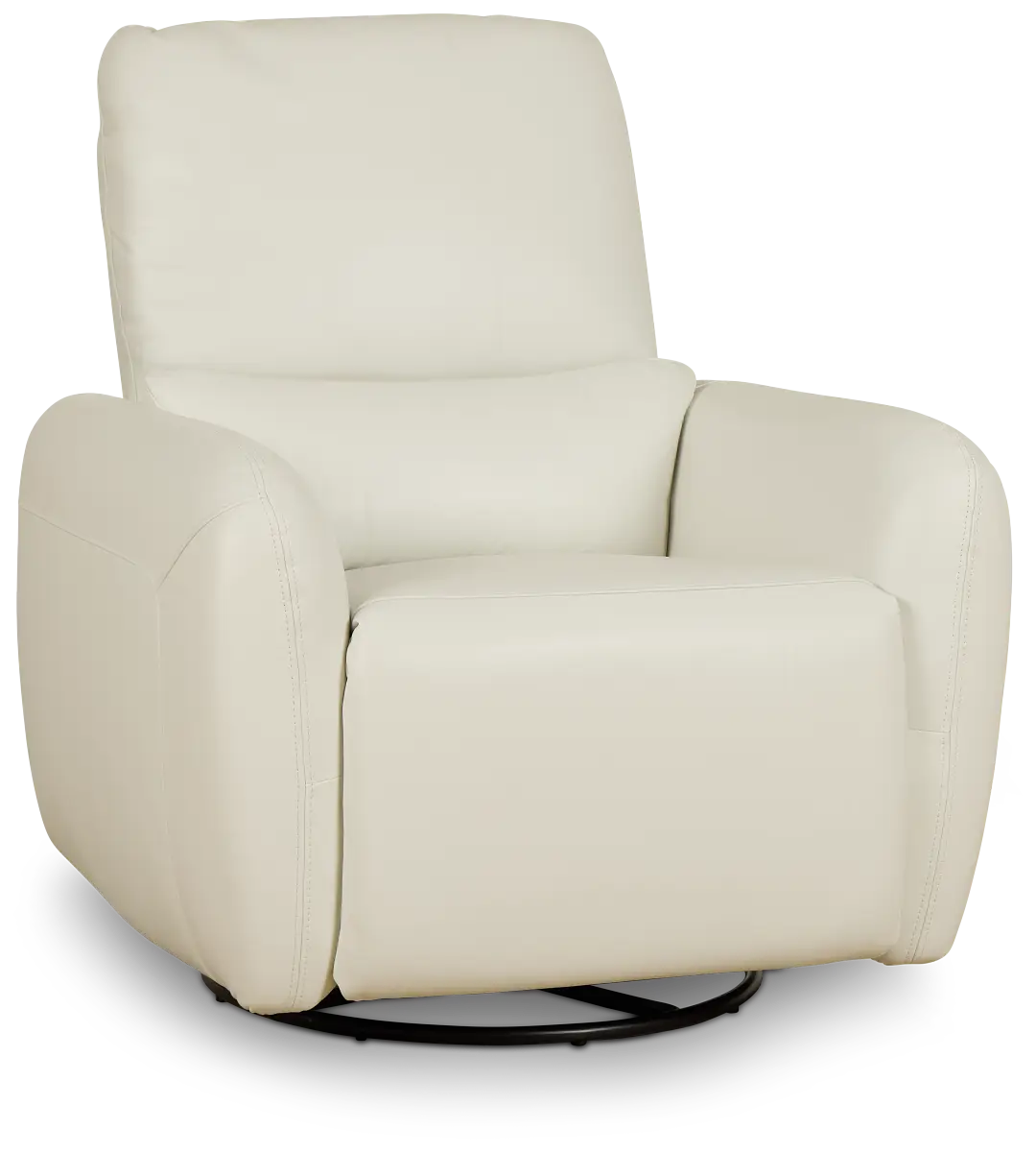 Eve White Lthr/vinyl Power Swivel Glider Recliner Eve White Lthr/vinyl Power Swivel Glider Recliner