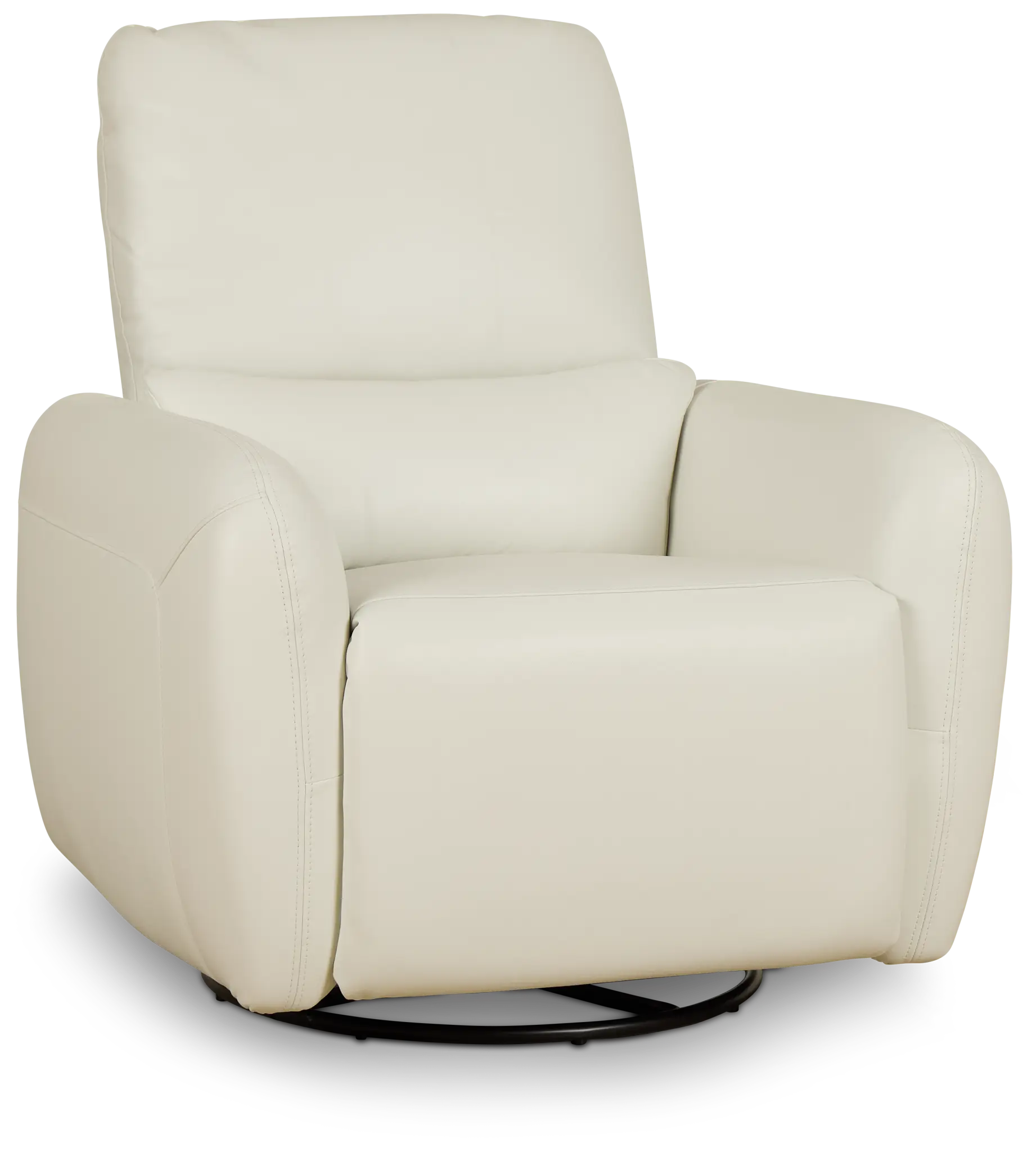 Eve White Lthr/vinyl Power Swivel Glider Recliner Eve White Lthr/vinyl Power Swivel Glider Recliner