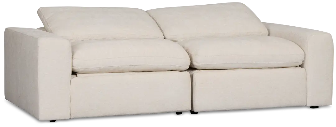 Drift Light Beige Fabric Power Reclining Sofa Drift Light Beige Fabric Power Reclining Sofa