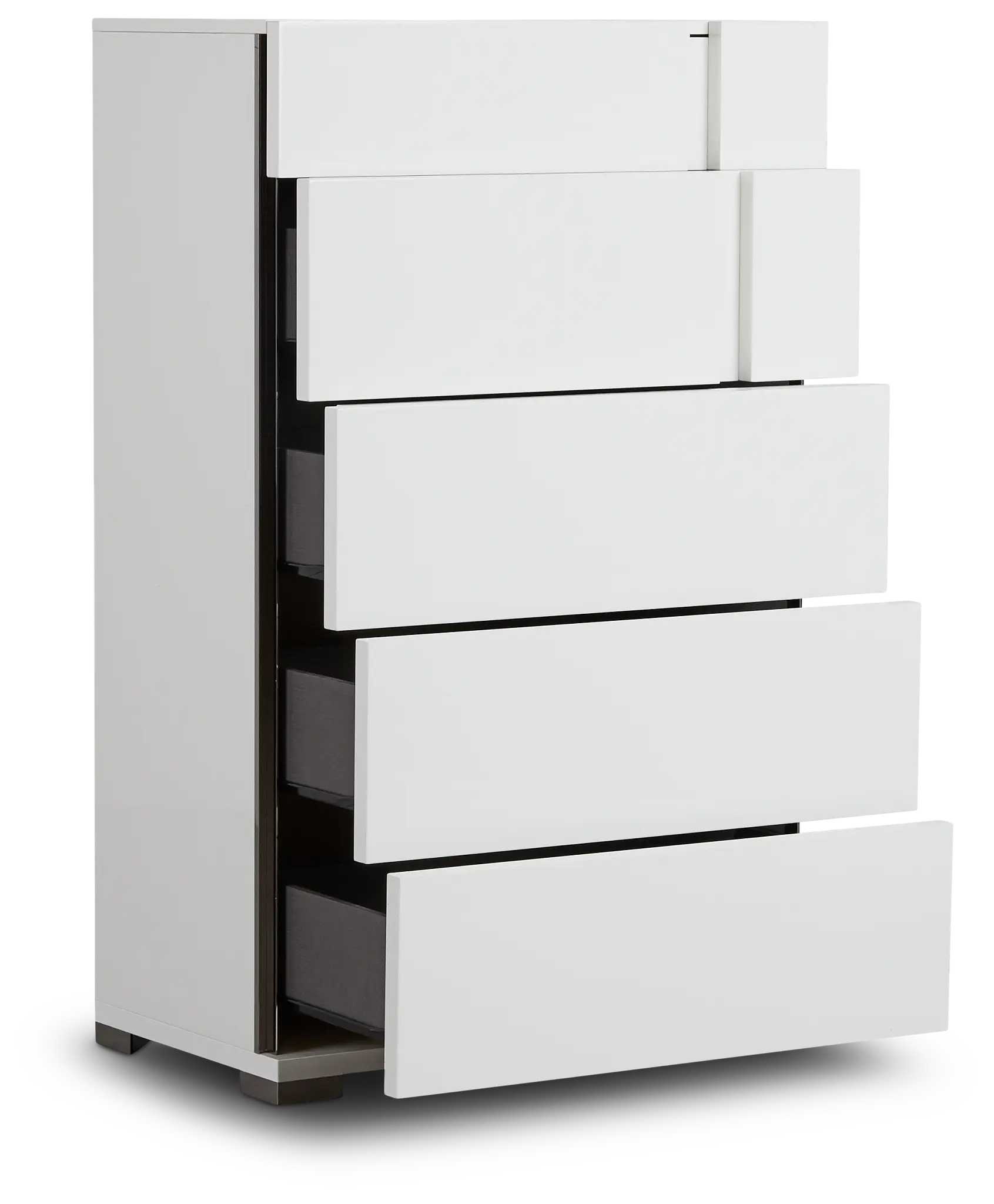 Santino White Drawer Chest Santino White Drawer Chest