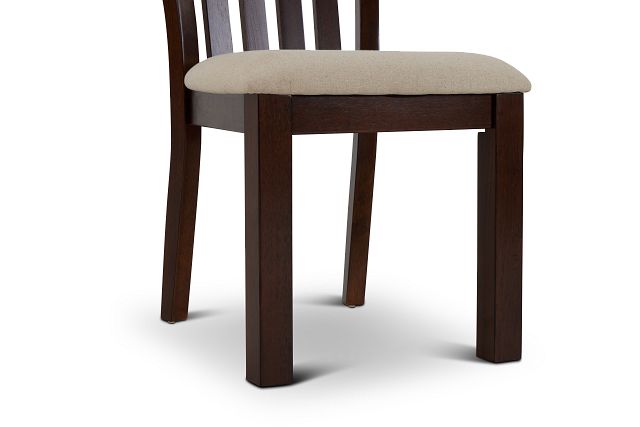 Napa Dark Tone Wood Side Chair (6)