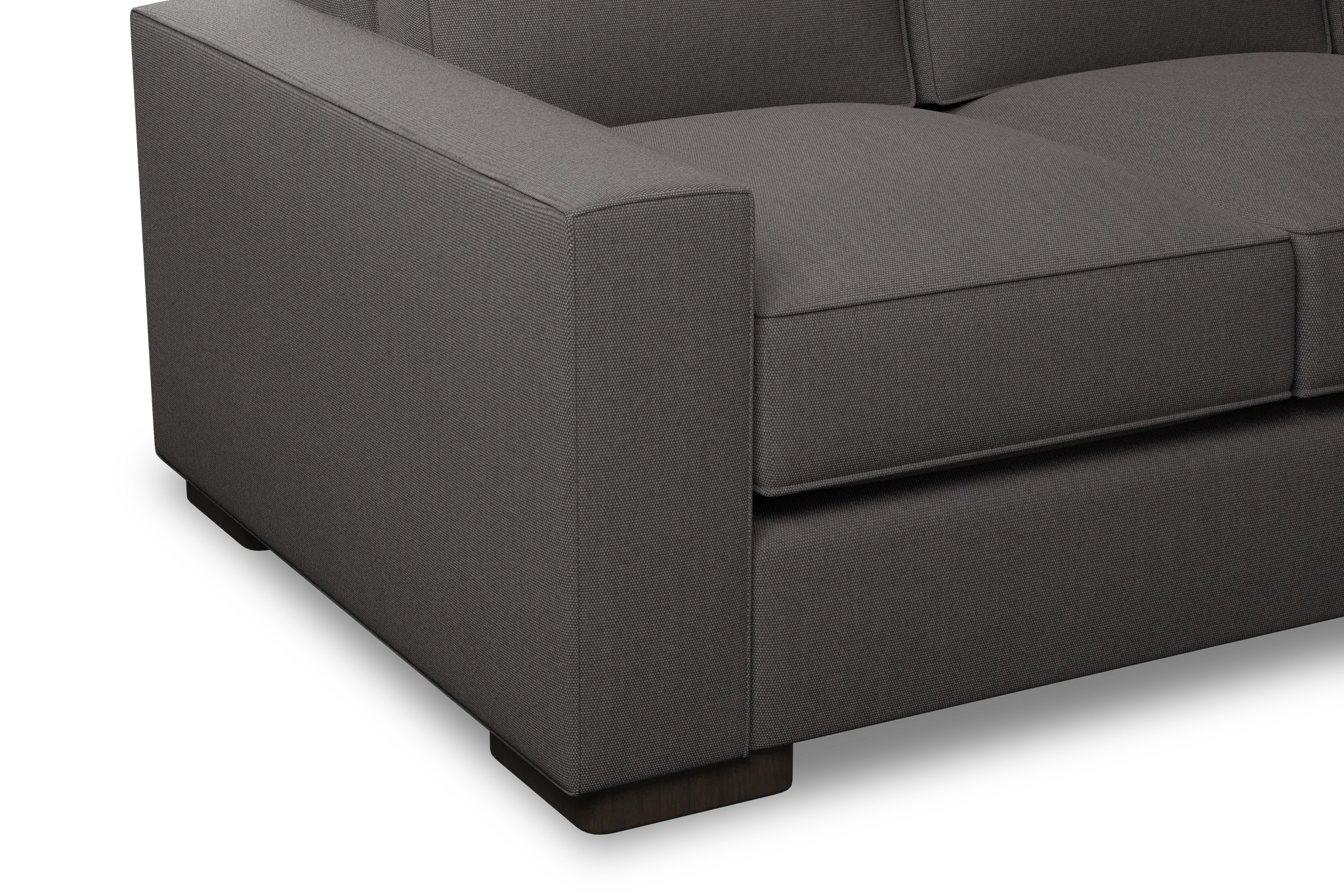 Edgewater Peyton Gray 84" Sofa W/ 3 Cushions