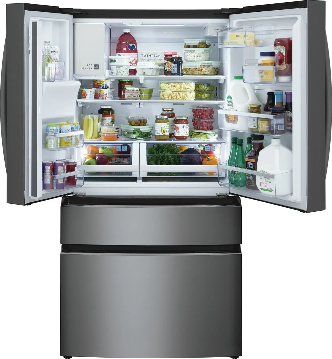 Frigidaire 2273 Series Black Stnl Steel French Door Refrigerator