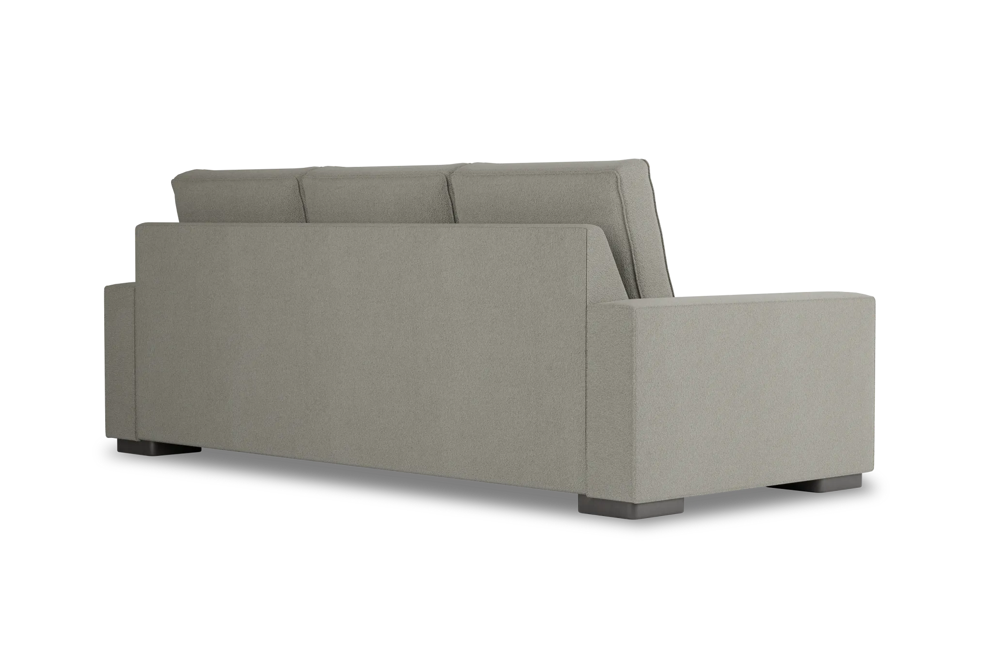 Edgewater Elite Gray 96" Sofa W/ 3 Cushions