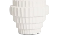 Jaxx White Medium Vase