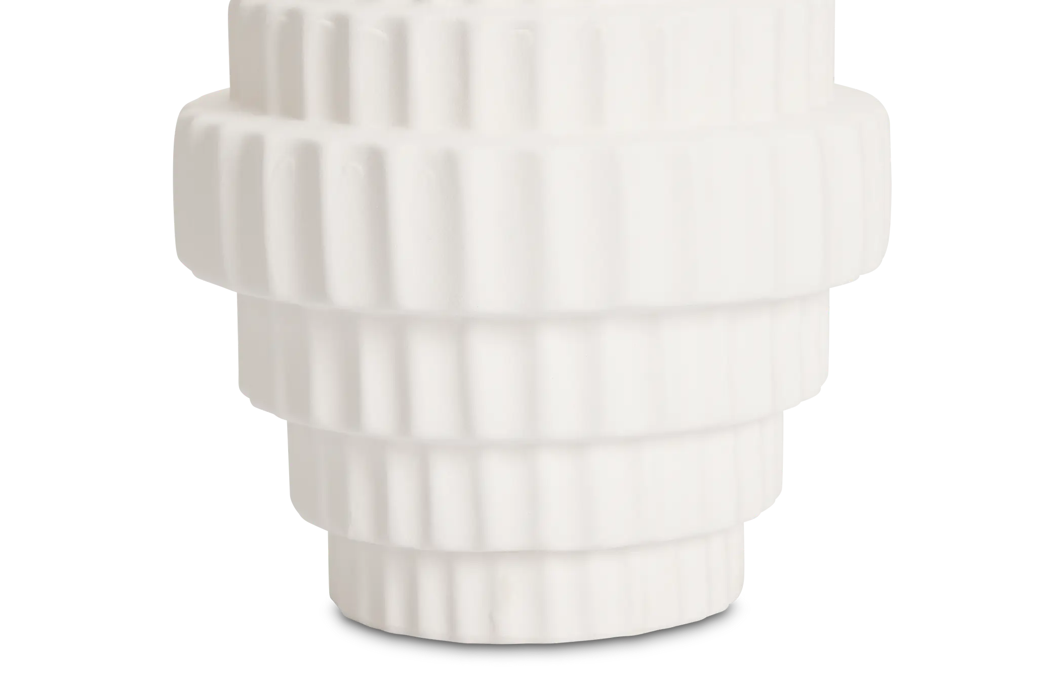 Jaxx White Medium Vase Jaxx White Medium Vase