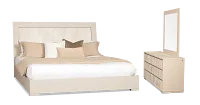 Valencia Light Tone Panel Bedroom