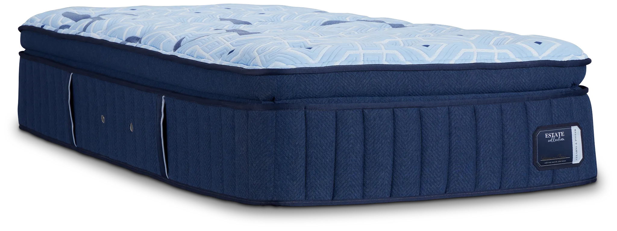 Stearns & Foster Estate Soft 15" Euro Pillow Top Mattress