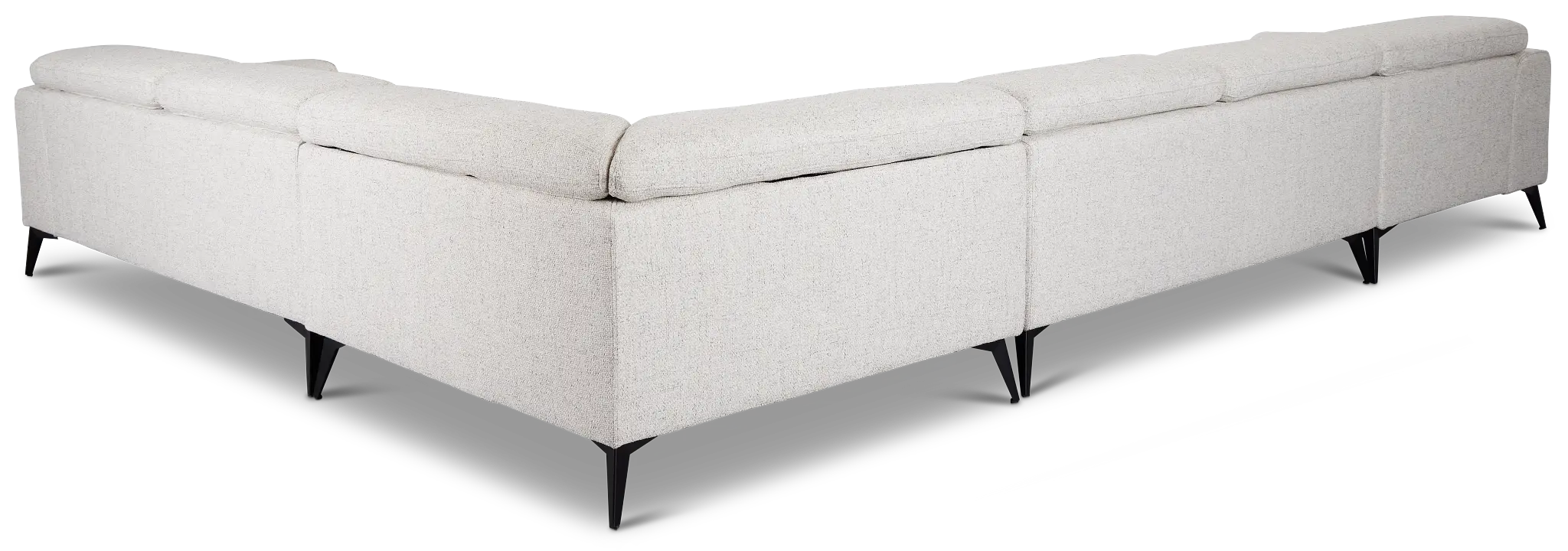 Alina Beige Fabric Medium Left Chaise Sectional Alina Beige Fabric Medium Left Chaise Sectional