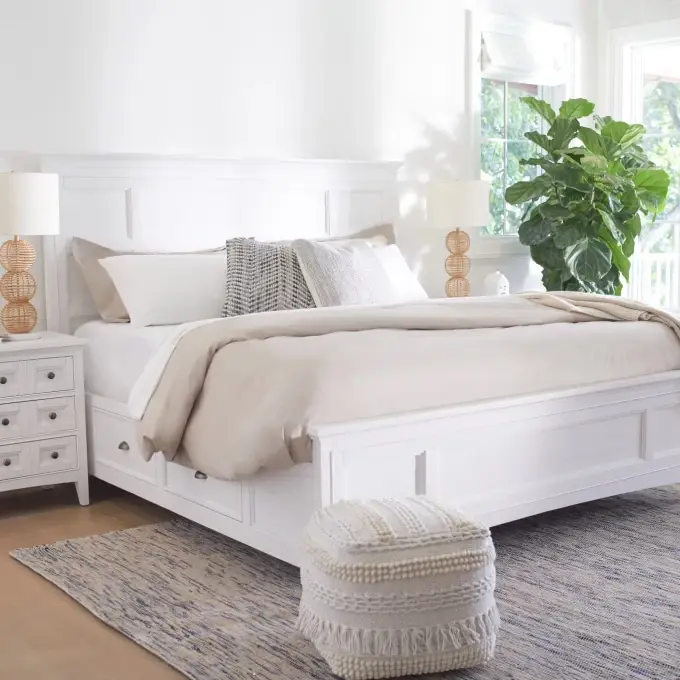 White Panel Storage BEd