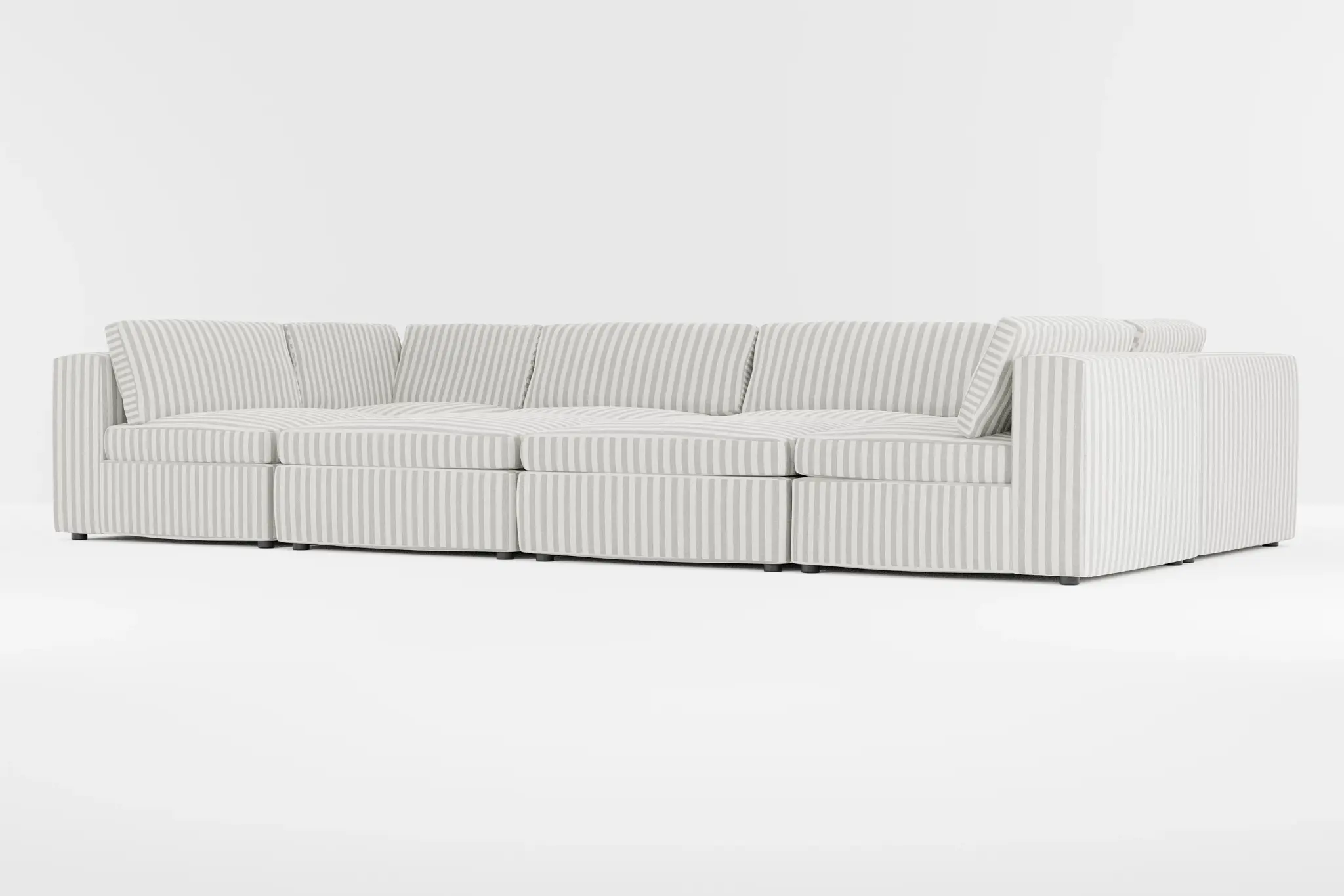 Destin Sea Lane Dark Gray Fabric 8-piece Pit Sectional Destin Sea Lane Dark Gray Fabric 8-piece Pit Sectional