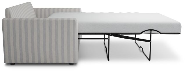 Siesta Sea Lane Light Gray Fabric Memory Foam Sleeper