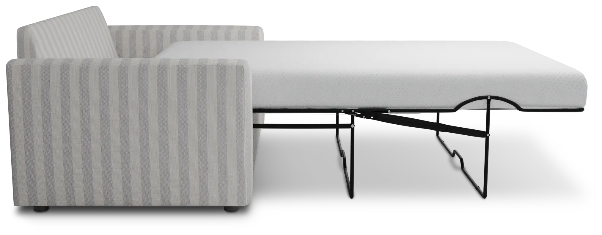 Siesta Sea Lane Light Gray Fabric Memory Foam Sleeper Siesta Sea Lane Light Gray Fabric Memory Foam Sleeper