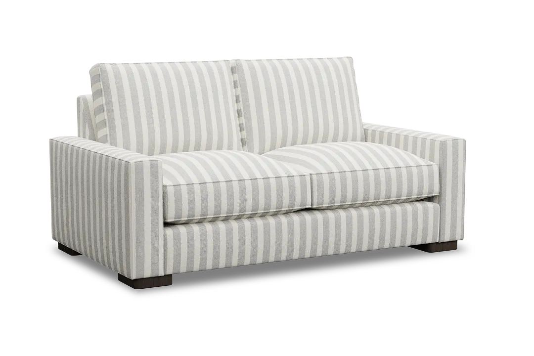 Edgewater Sea Lane Light Gray Loveseat