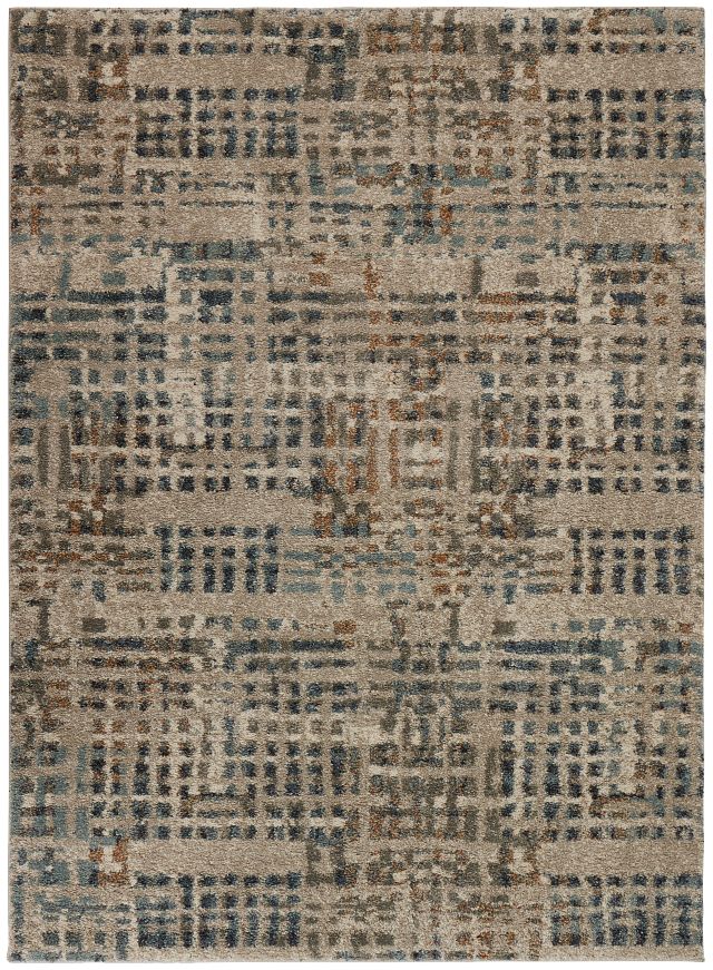 Calvin Beige 5x8 Area Rug