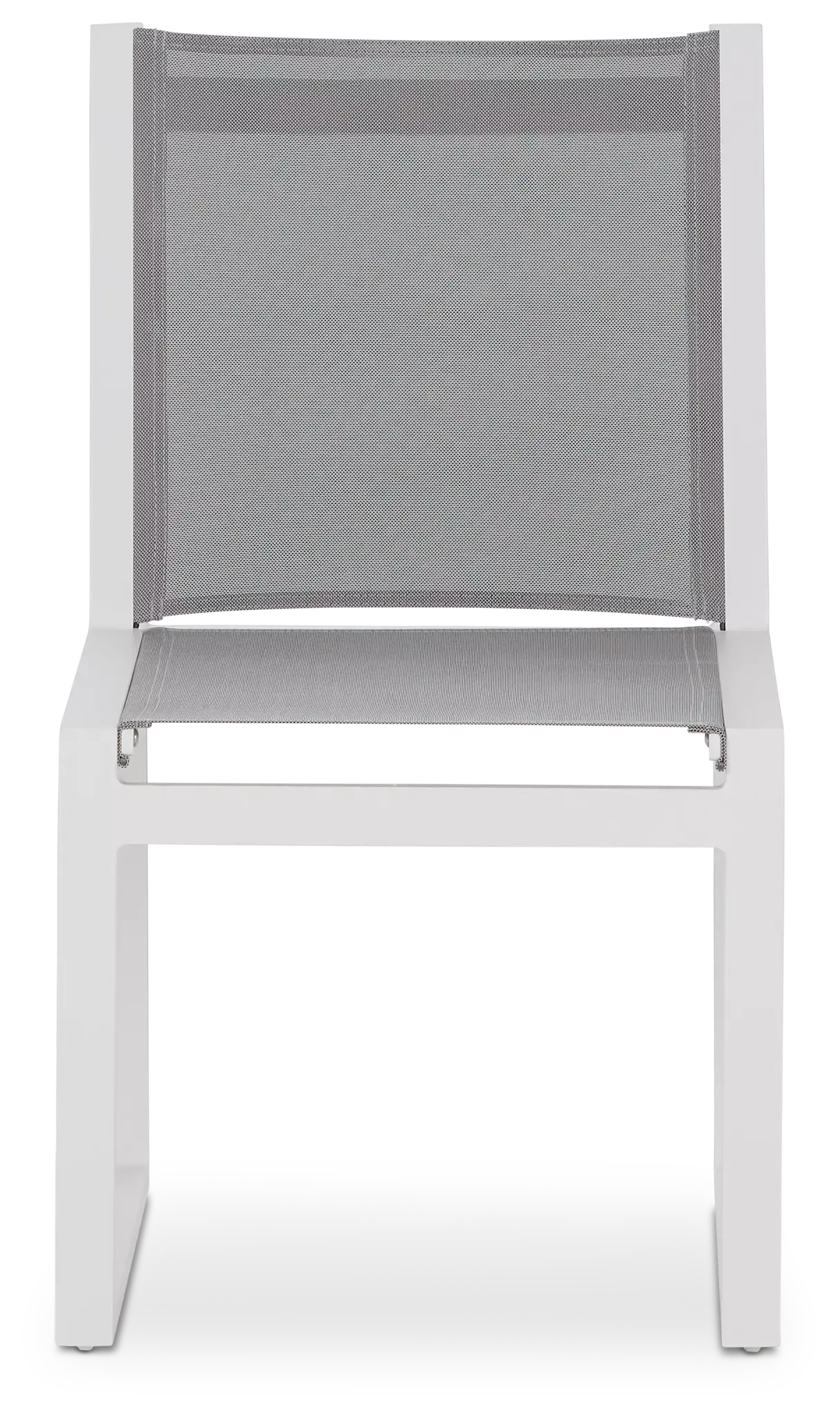 Linear2 White Aluminum Sling Chair Linear2 White Aluminum Sling Chair