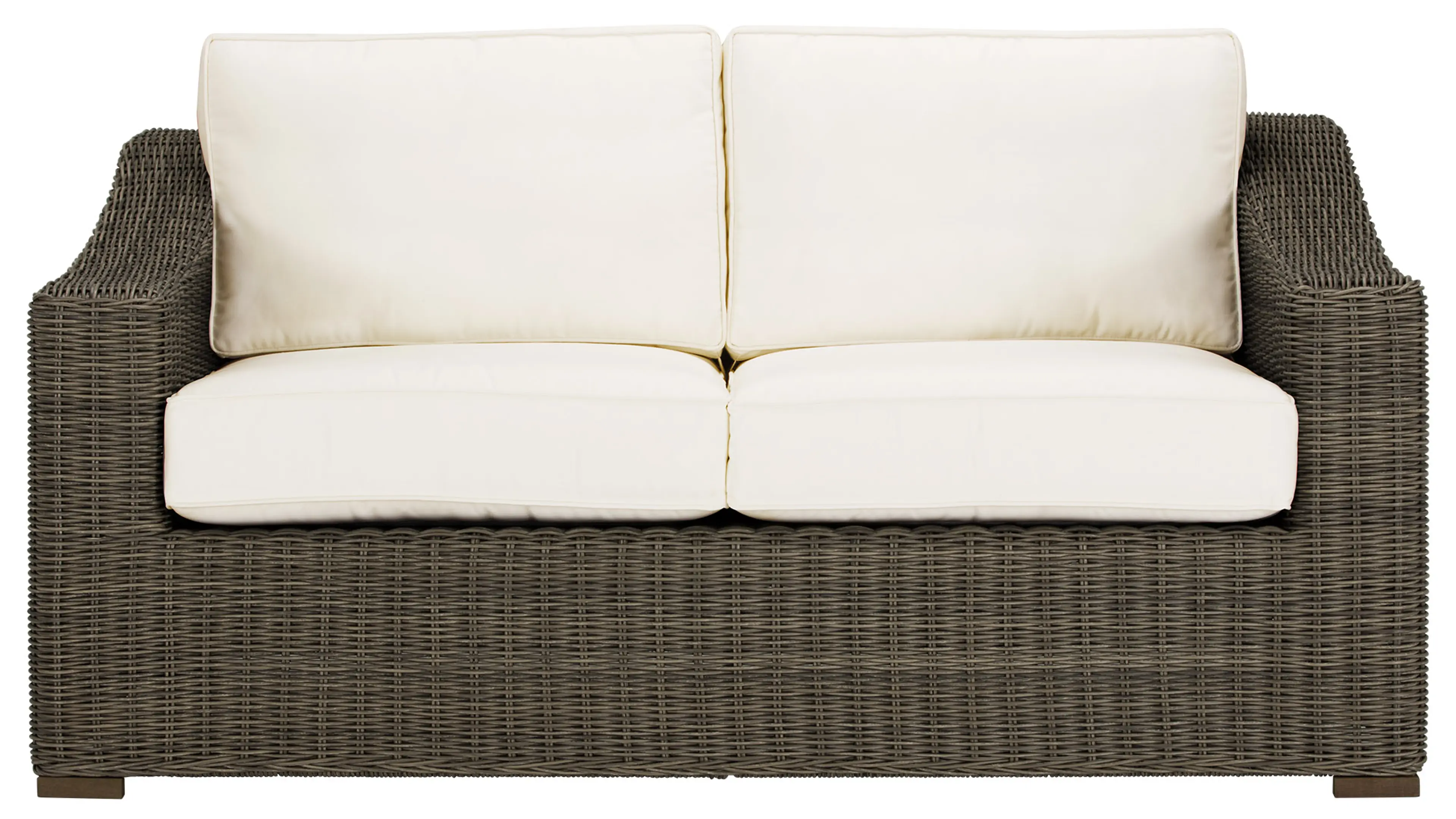 Canyon Gray White Loveseat Canyon Gray White Loveseat