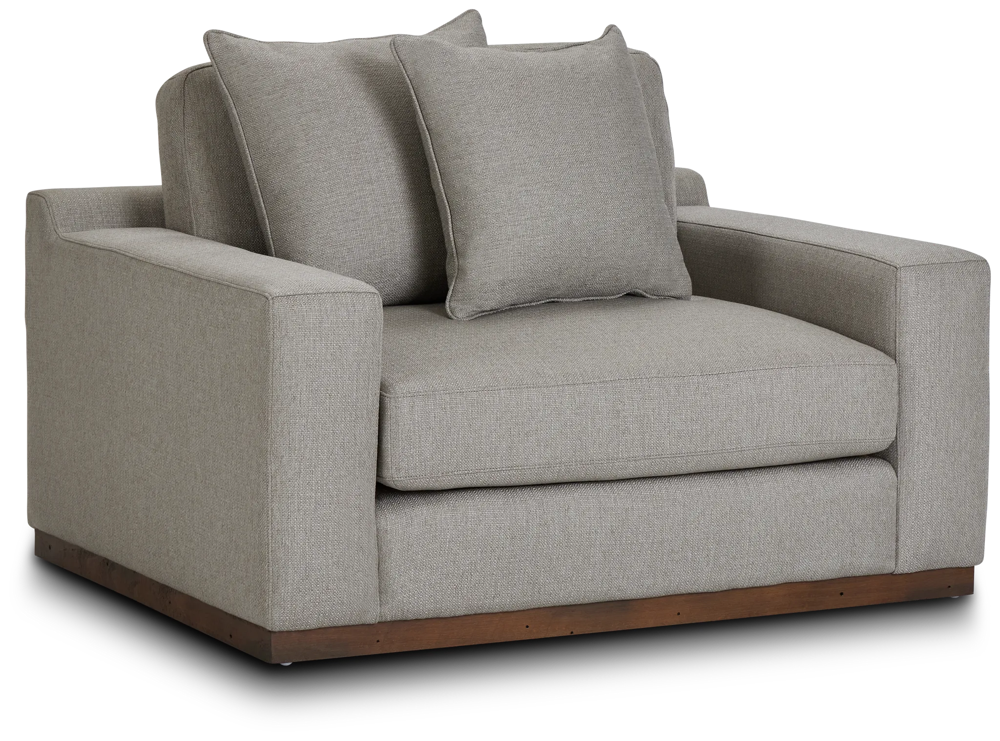 Mckenzie Light Gray Fabric Chair